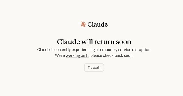 AI Claude "sập" diện rộng, ảnh hưởng hàng trăm triệu người dùng