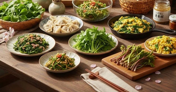 Nấu các món ăn với 3 loại rau giúp làm dịu hỏa khí gan, kích thích chức năng tỳ vị, bổ sung vitamin... cho cơ thể