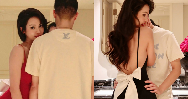 Loạt ảnh thân mật của Á hậu 9x và bạn trai thiếu gia