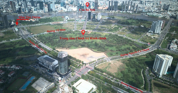 Cận cảnh vị trí sắp xây trung tâm hành chính mới của TP.HCM