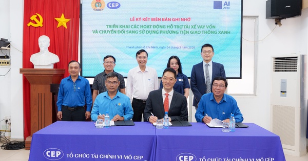 AIZEN Credit, CEP và Nghiệp đoàn Bình Tân hỗ trợ tài xế đổi xe xăng sang xe điện lãi suất 0%