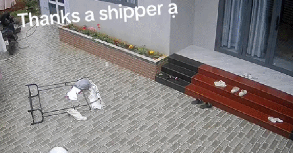 Giao hàng nhưng khách không có ở nhà, nam shipper bị chủ nhà cắt camera an ninh ra đăng khắp nơi