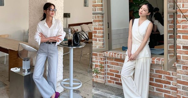 5 mẫu quần dài siêu hợp với áo trắng, cứ mặc cả combo là đẹp