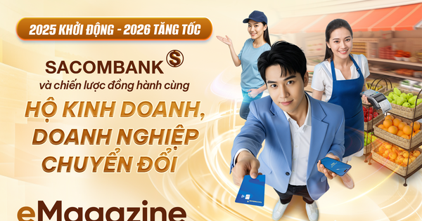 2025 khởi động - 2026 tăng tốc: Sacombank và chiến lược đồng hành cùng hộ kinh doanh, doanh nghiệp chuyển đổi