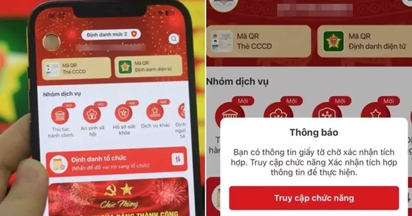 Cần làm gì nếu không thấy mục Truy cập chức năng trên VNeID để xác thực SIM?