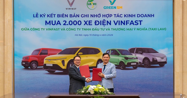 Một hãng taxi chuyển đổi toàn bộ 2.000 chiếc sang xe điện của tỷ phú Phạm nhật Vượng
