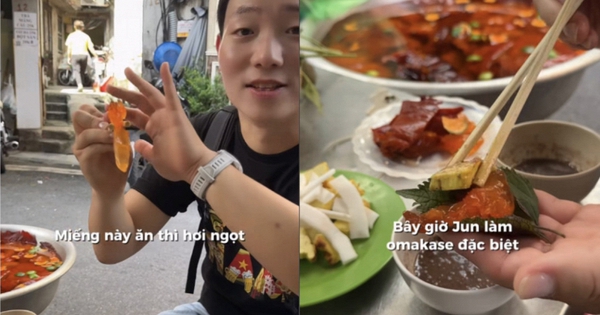 Khách Hàn chi 50.000 xử gọn sứa đỏ mắm tôm và chả rươi khiến dân tình ngả mũ bái phục
