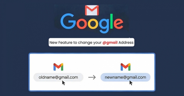 Google chính thức cho phép đổi tên Gmail trực tiếp