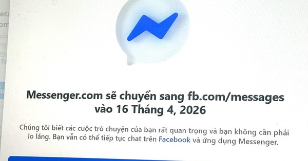 Facebook đóng cửa Messenger.com từ tháng 4/2026