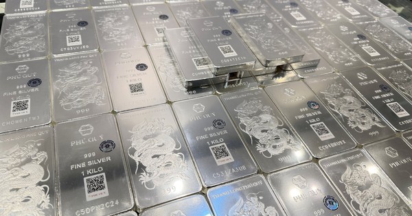 Giá bạc thỏi duy trì trên 80 triệu đồng/kg