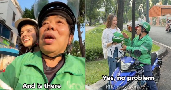 Tài xế Grab U70 'bắn tiếng Anh' với khách Tây, dân mạng gọi là đại sứ du lịch