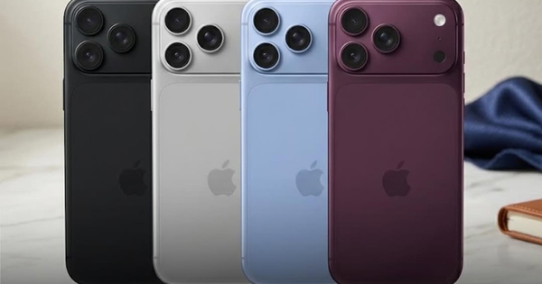 iPhone 18 Pro Max lộ diện 4 màu sắc thực