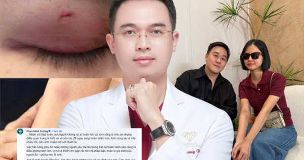 Bác sĩ thẩm mỹ bất ngờ có phản hồi bên dưới bài đăng xin lỗi của Trung Quân