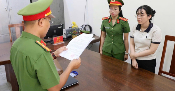 Thi hành lệnh bắt tạm giam Võ Thị Ngọc Lan 41 tuổi