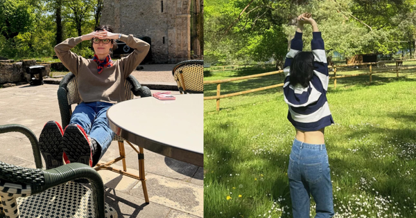 Song Hye Kyo công khai vòng eo tuổi 45