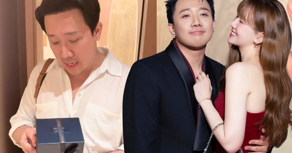 Trấn Thành ra mặt đáp trả khi món quà tặng Hari Won bị chê 