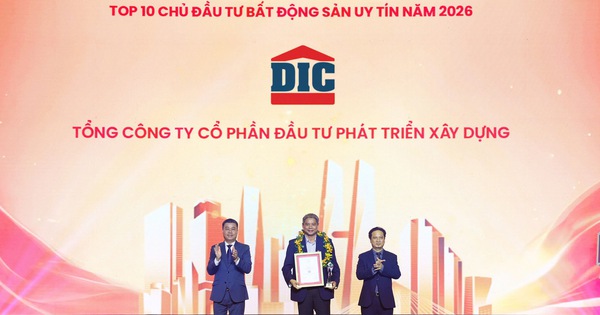 Tập đoàn DIC 5 năm liên tiếp góp mặt trong Top 10 Chủ đầu tư bất động sản uy tín