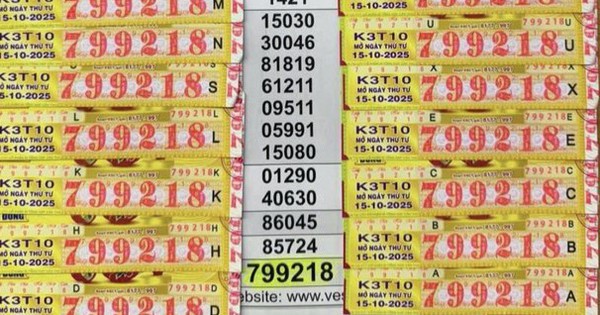 LẰN RANH: Vé số ảo, trắng tay thật