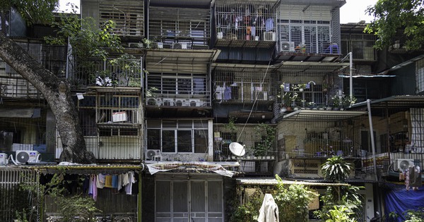 Nhà tập thể cũ Hà Nội giá hàng trăm triệu đồng/m²