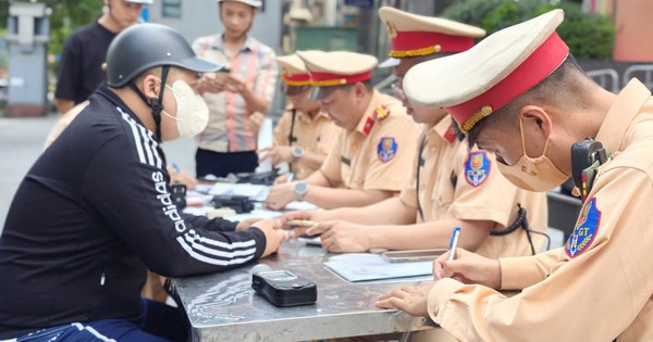 Tất cả người tham gia giao thông ở Hà Nội đặc biệt chú ý lỗi vi phạm này