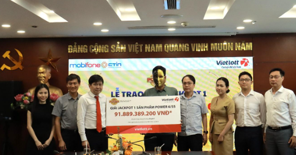 Một doanh nhân ở Ninh Bình trúng giải Jackpot 1 trị giá hơn 91 tỉ đồng
