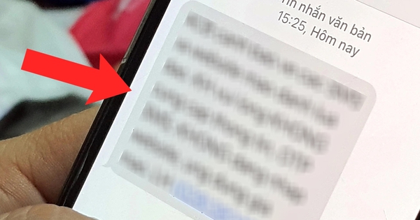 Công an thông báo  tới tất cả những ai nhận được tin nhắn có nội dung sau