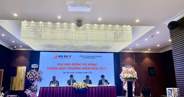 ĐHĐCĐ Hải Phát 2026: Thời gian tới Hải Phát sẽ rất khác, sẽ hiện diện trở lại Hà Nội mạnh mẽ, tự tin giá cổ phiếu cải thiện và tăng vốn thành công