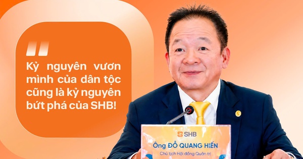 Những câu nói ấn tượng của Chủ tịch HĐQT SHB Đỗ Quang Hiển tại ĐHĐCĐ 2026