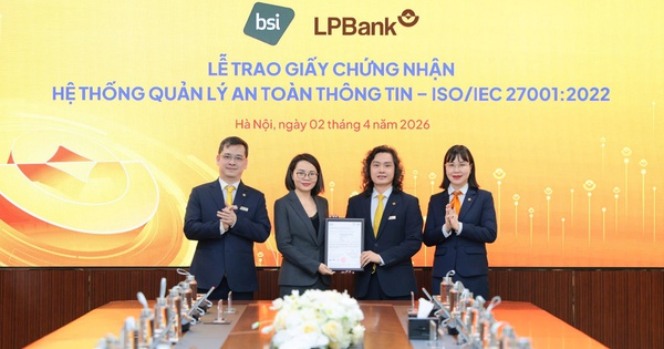 LPBank đạt ISO 27001:2022, hoàn tất đánh giá PCI DSS