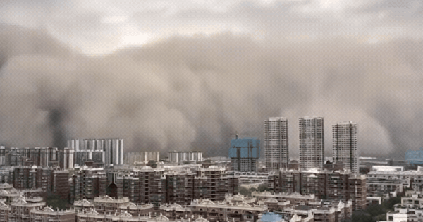 Khung cảnh tựa trong phim tận thế tại Trung Quốc