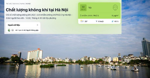 Hà Nội hôm nay sạch ngang Na Uy