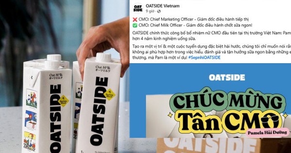 Hãng sữa Oatside Việt Nam bị chỉ trích khi đăng tuyển dụng CMO hút 100 ứng viên, cuối cùng công bố 