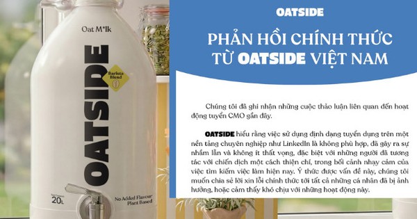 Oatside Việt Nam đã chịu xin lỗi!