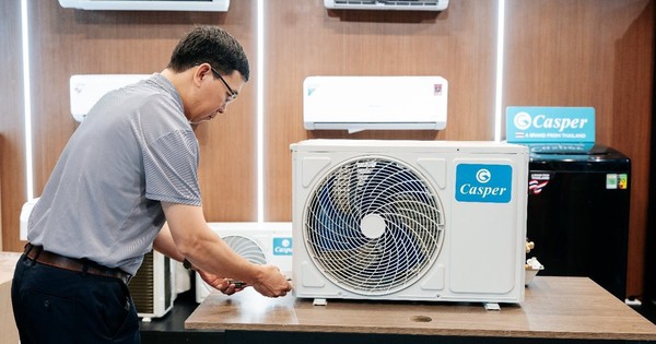 ‘Mổ bụng’ mẫu điều hòa giá 6 triệu bán chạy nhất của Casper tại Việt Nam, một chi tiết gây bất ngờ