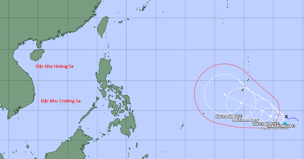 Xuất hiện áp thấp nhiệt đới dự báo mạnh lên thành bão, có vào Biển Đông?