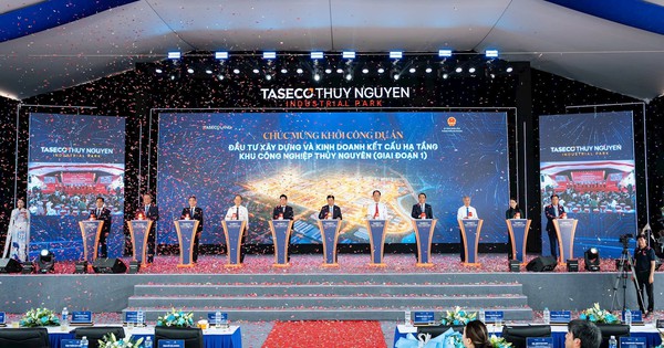 Khởi công KCN Thủy Nguyên (Hải Phòng) quy mô gần 250 ha, tổng vốn đầu tư 4.000 tỷ đồng