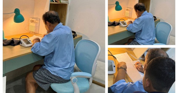 Danh tính ông ngoại U80 cặm cụi giúp cháu giải đề toán: Profile 