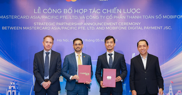 Công ty Cổ phần Thanh toán số MobiFone (MDP) bắt tay Mastercard thúc đẩy nền kinh tế số