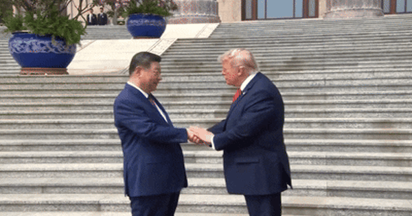 10 giây, 5 cú vỗ của ông Trump khi bắt tay ông Tập: Giải mã thông điệp ẩn
