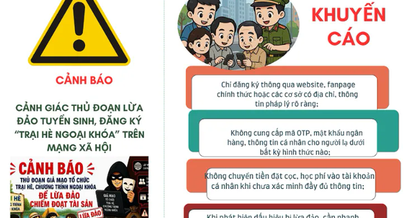 Nở rộ thủ đoạn giả mạo trung tâm kỹ năng để lừa tiền phụ huynh dịp hè