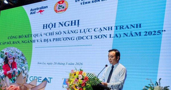 Công bố kết quả “Chỉ số năng lực cạnh tranh cấp sở, ban, ngành và địa phương tỉnh Sơn La năm 2025