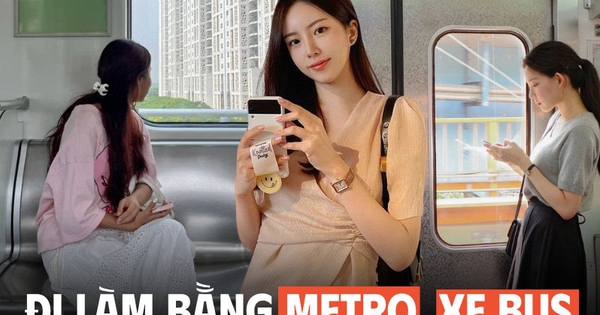 Nóng 40 độ, dân văn phòng cất xe máy ở nhà, đi làm bằng Metro: Tiết kiệm được 2 tiếng bêu nắng chen chúc ngoài đường