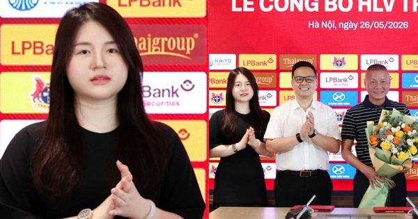 Nhan sắc ái nữ Bầu Thụy - Chủ tịch trẻ nhất V.League chiếm trọn “spotlight” trong ngày Ninh Bình bổ nhiệm HLV Chu Đình Nghiêm