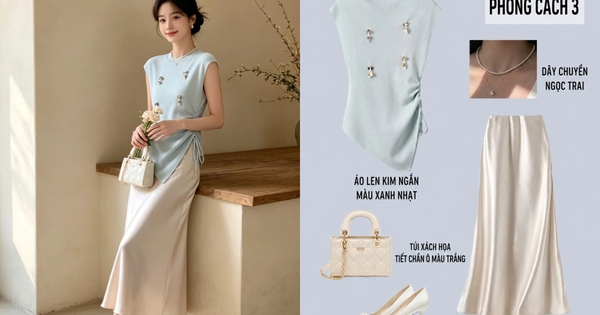 Mùa hè năm nay, hội mặc đẹp đều đang mê kiểu chân váy trắng mềm rũ này