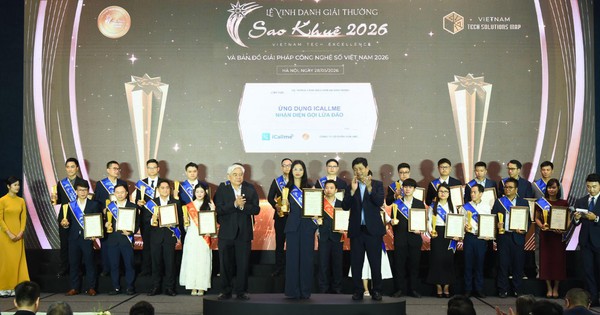 Ứng dụng nhận diện cuộc gọi iCallme giành giải thưởng Sao Khuê 2026