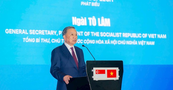 Tổng Bí thư, Chủ tịch nước Tô Lâm: Hợp tác công nghệ sẽ trở thành một trụ cột quan trọng trong quan hệ Việt Nam - Singapore