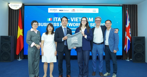 Kết nối doanh nghiệp Italy – Việt Nam, học viên MBA Global mở rộng mạng lưới toàn cầu