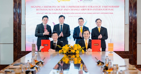 Sun Group và Changi Airports International mở rộng hợp tác sân bay