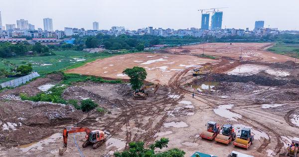 Depot Xuân Đỉnh tăng tốc sau 9 tháng thi công