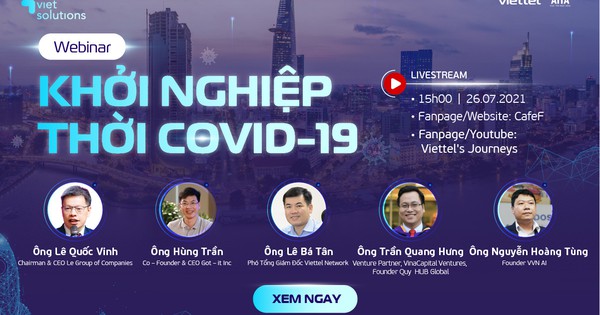 Hai hội thảo trực tuyến đặc biệt tìm lối đi cho startup thời Covid-19 - Vimarsana News